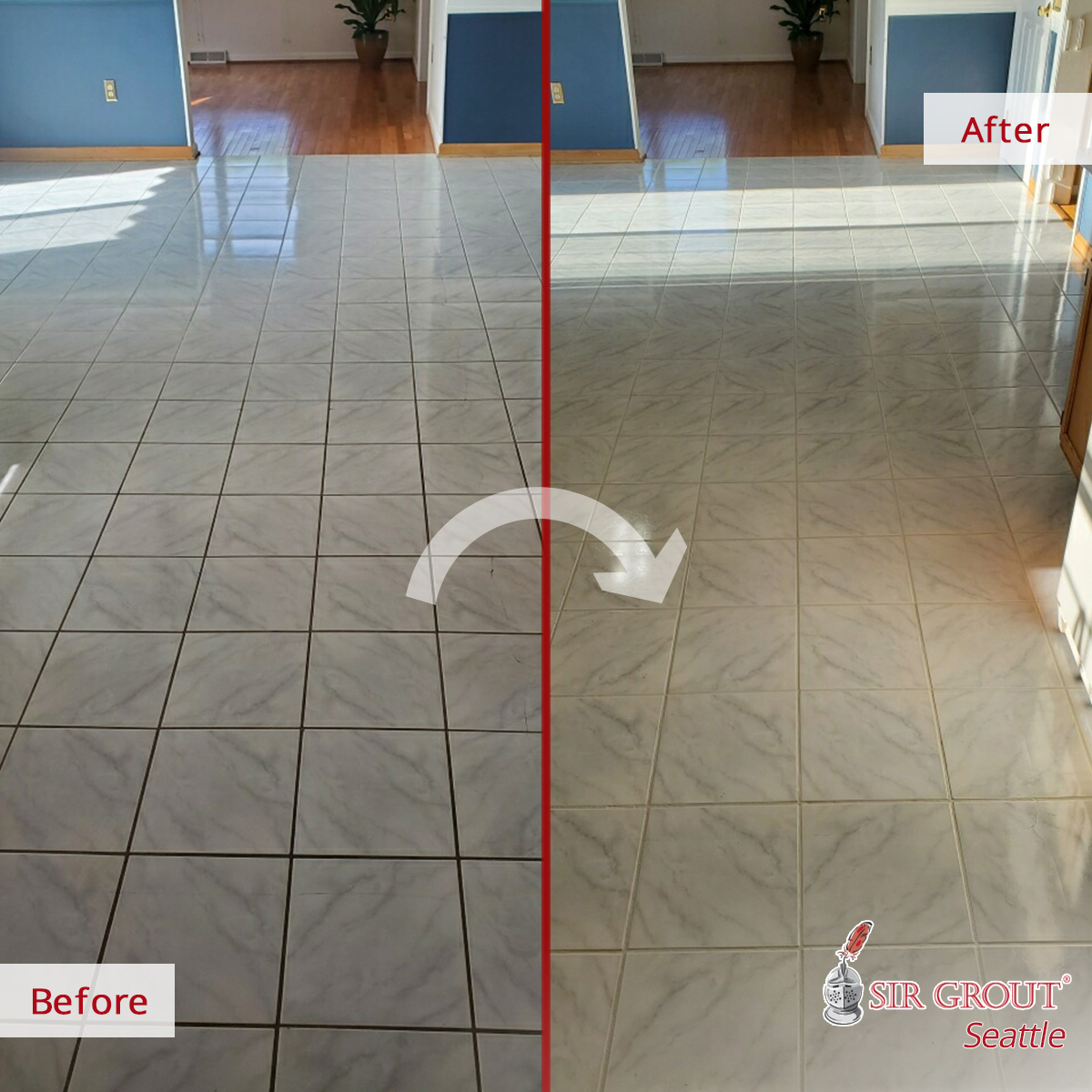 Residential Tile and Grout Cleaning and Sealing - Sir Grout